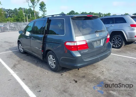 2006 Honda Odyssey Ex-L from USA, damaged, VIN 5FNRL38706B442014